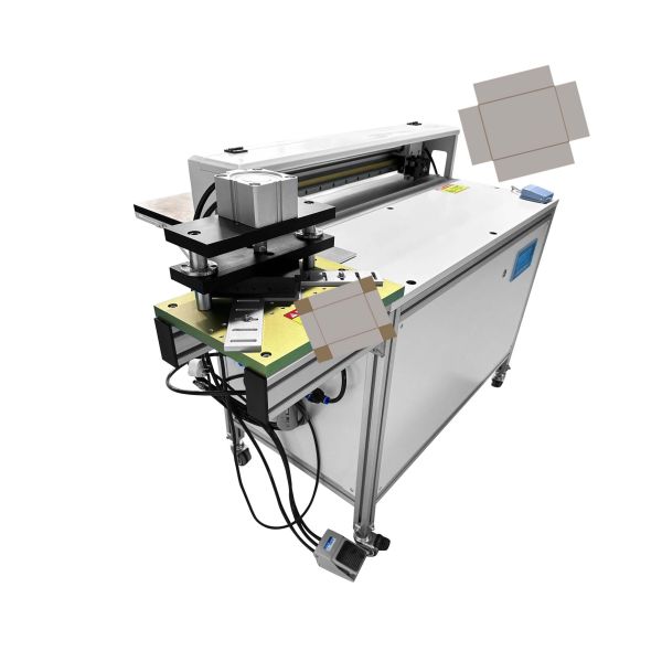 Semi-Automatic Pneumatic V Grooving Machine 220V Programmable for Sample Box Making