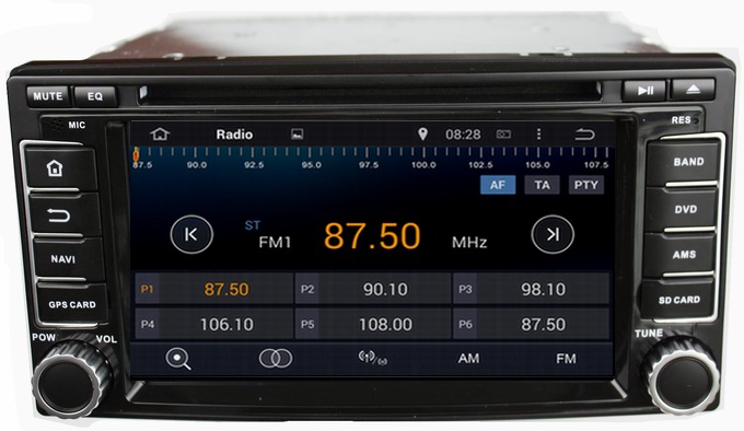 Ouchuangbo Auto GPS Navigation Stereo System for Subaru Forester /Impreza 2008-2011 DVD Audio USB SD Radio OCB-7068D