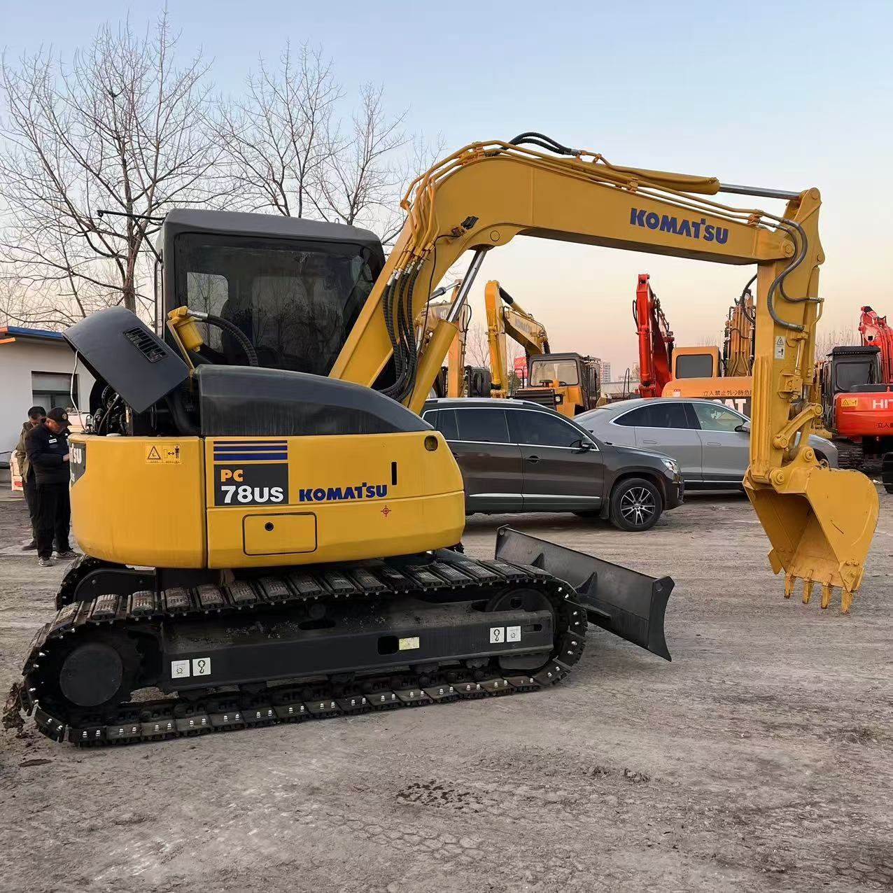 2022 Year Komatsu PC78US Used Excavators 7.8 Ton Second Hand Digger