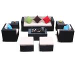 Hot Patio sofa sets design Outdoor garden PE Rattan wicker Furniture