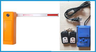 Auto Car parking gate barrier System , 60HZ / 50HZ Boom Barrier Gate RS485
