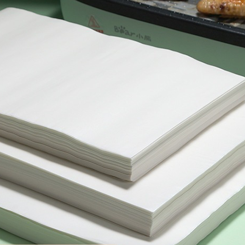 Recycled Pulp Style Printed Parchment Paper For Food Craft Paper Packaging Material