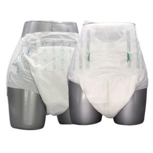 China Printed OEM ODM Acceptable 6000ml Big Adult Diaper with 3D Leak Prevention Channel wholesale