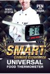 Stainless Steel Case Instant Read Digital Thermometer IPX4 Water Resistance
