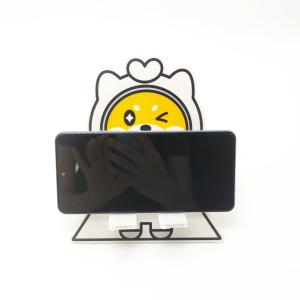 China Disposable Corrugated Display Board Cartoon Cardboard Phone Holder wholesale