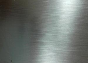 China Slit Edge Hairline SS Sheet Brushed 0.3mm 304L 316L Cold Rolled wholesale