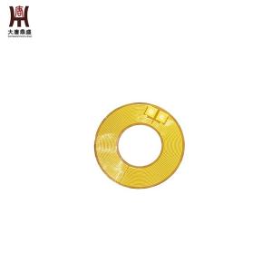 China Round Flexible Heating Film , Thermostatic Custom Polyimide Heater wholesale