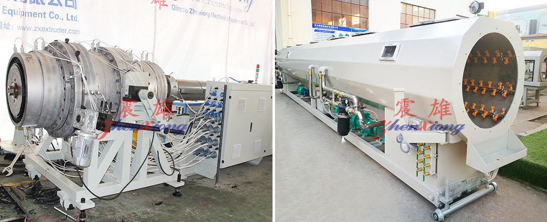 Customizable HDPE Plastic Pipe Machine Large Diameter Hdpe Pipe Extrusion Machine