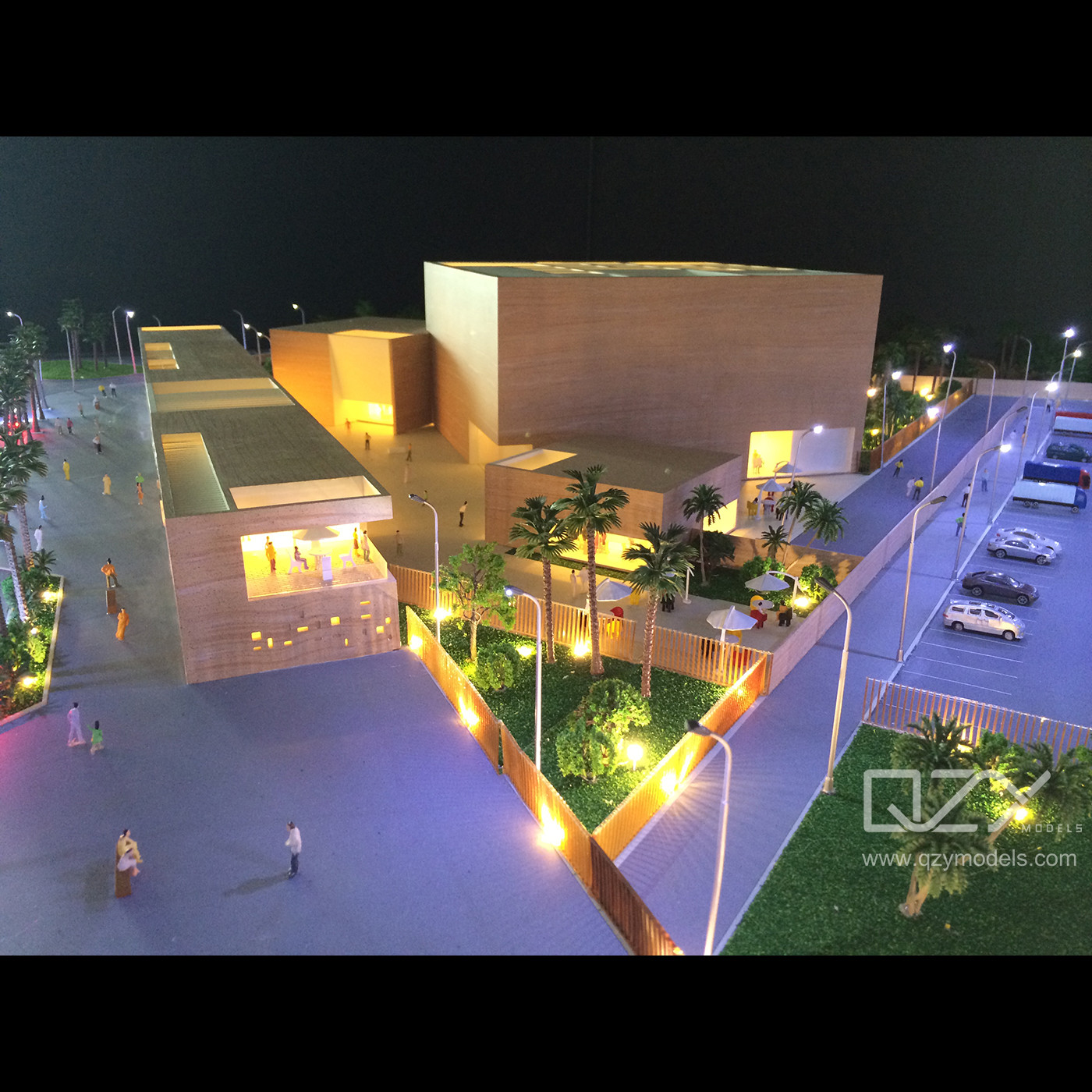 Al Maaden 1:100 Scale Museum 3D Model Morocco Alliance International
