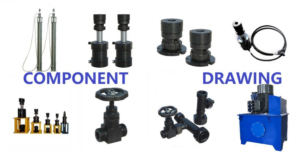 Simple Chuck Type Hydraulic Tank Jacking System Stock Available