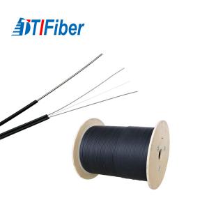China Aerail Fiber Optic Network Cable 2 Core FTTH Telecommunication Application wholesale