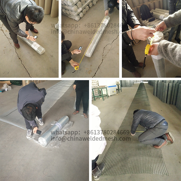 BWG 16 Welded Wire Mesh Rolls , 304 316 Stainless Steel Welded Wire Fence