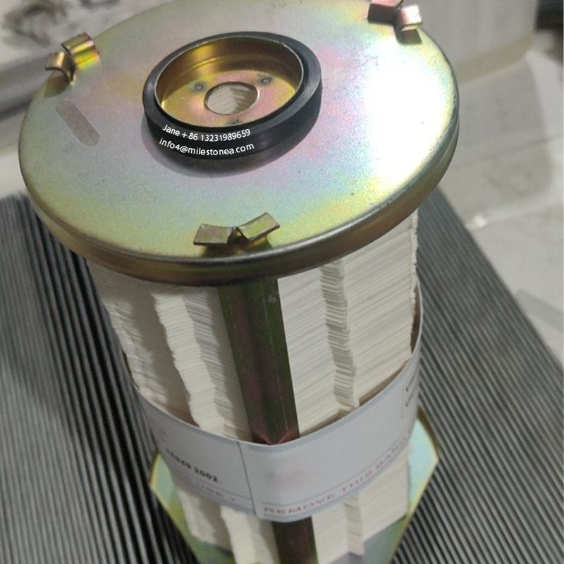 High quality new design fuel oil filter LF16029 stainless steel cover dust filter