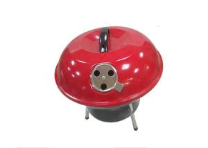China Factory Price Outdoor 14 inch Apple round Enamel Stew outdoor Bbq Cooking Grill wholesale