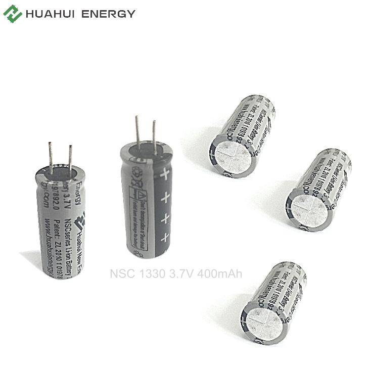 NSC1330 400mAh 3.7V Rechargeable Li Ion Battery Cell Huahui Energy