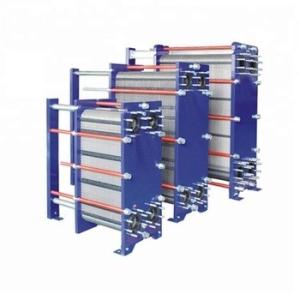 China food grade stainless steel water to air plate heat exchanger for milk wholesale