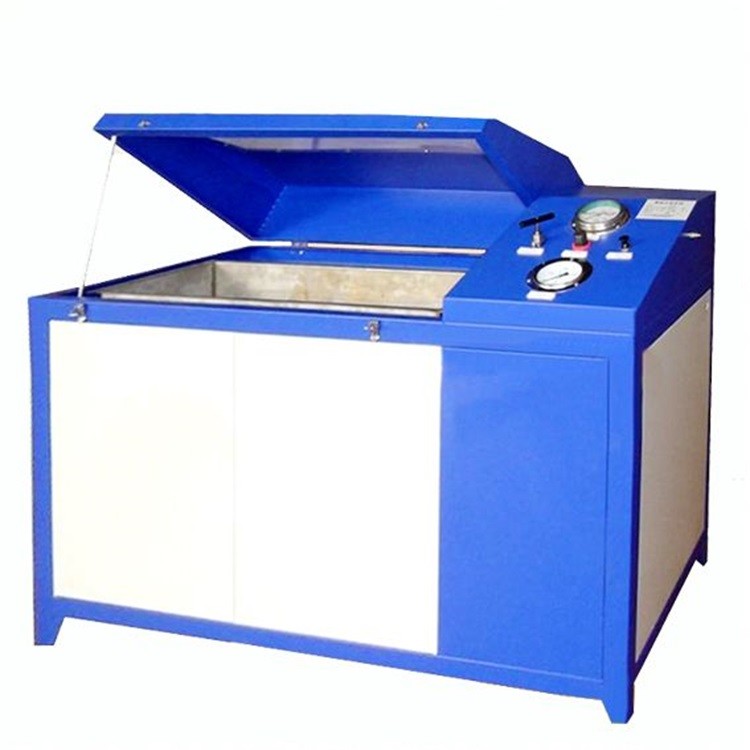 0.6-1Nm3/min Rubber Testing Equipment , Explosionproof Hydraulic Bursting Tester