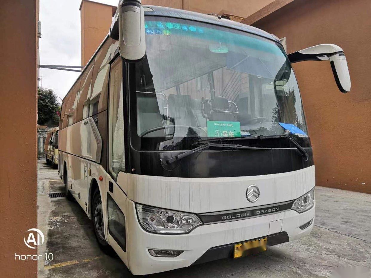 Used Golden Dragon Bus 41 Seats Good Coach Bus Airbag Chassis Euro IV Single Door