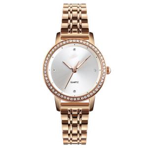 China Stainless Steel Case Back Watch Quartz Watch Women Reloj Mujer 1311 wholesale