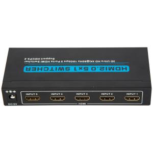 China 48 Bit 3840x2160 60Hz 5x1 HDMI 4K Switcher wholesale