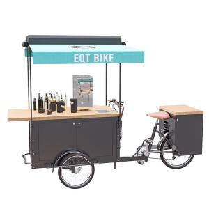 China OEM Mobile Electric Street Vendor Cart Multifunctional High Carbon Steel Frame wholesale