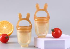 China Silicone Baby Fruit Food Feeder Freezer Tray Infant Teething Toy Baby Food Feeder Fruit Feeder Pacifier wholesale