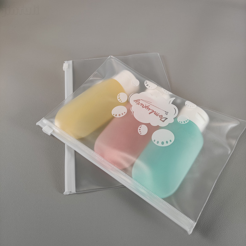 Offset Printing Cosmetic Plastic Bag for Branding and Product Display