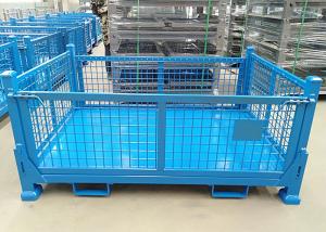 China Industrial Large Stillage Pallet Cage Powder Coating Half Height wholesale