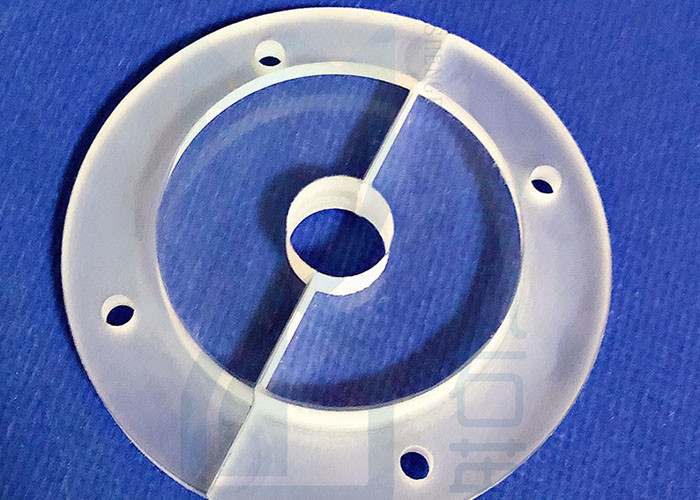 Thick Fused Polished 20/40 Quartz Glass Plates