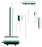 JH 200-800 Stainless Steel 800mm Alochol Recovery Tower