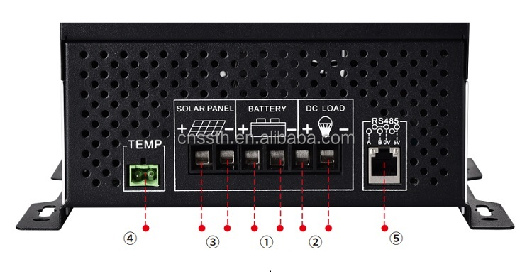 13800W 60A MPPT Solar Controller For 12V 24V 36V 48V 60V 72V 84V 96V Inverter System