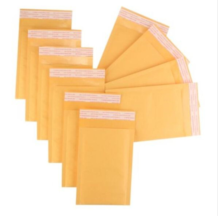 Large Pink Kraft Bubble Mailers 180x165 #CD-DCD For Household Puncture Resistant