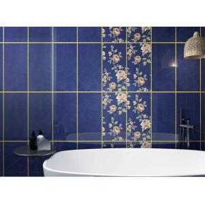 China Antibacterial Gold Plated Ceramic Wall Tiles 300x600mm wholesale