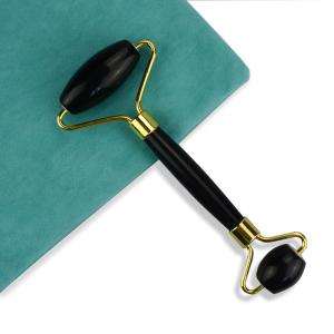 China Black Obsidian facial Jade Stone Rollers wholesale