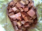 Frozen Steamed Pumpkin Dice