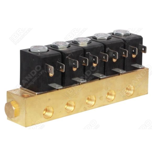 Coffe Machine Water Inlet Plastic Solenoid Valve Normally Closed 24V