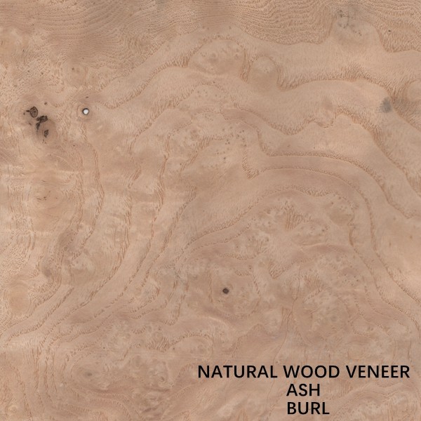 Hotel Natural White Ash Veneer Wood Burl Grain Thickness 0.55mm Good Price For For Hotel Decoration China Wholesale