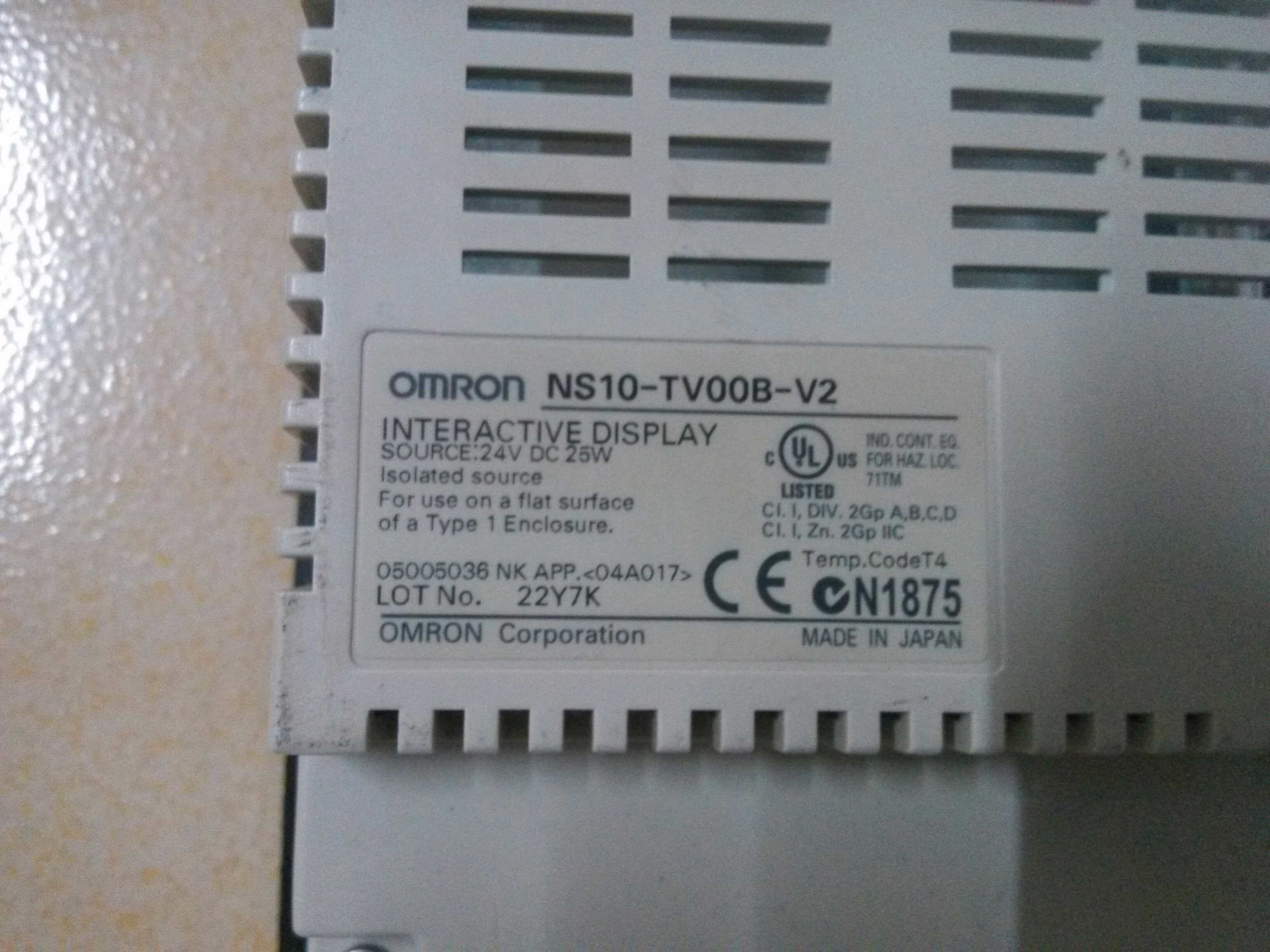 Original Omron HMI Omron NS NB NT series Touch screen pane Omron NS5-MQ01B-V2 NB3Q-TW01B