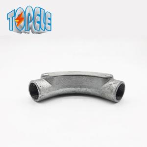 China Malleable Iron Inspection 20mm 90 Degree Conduit Bend wholesale