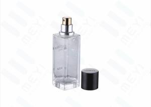 China 45ml Square Luxury Glass Perfume Bottle Packaging , Empty Perfume Bottles wholesale