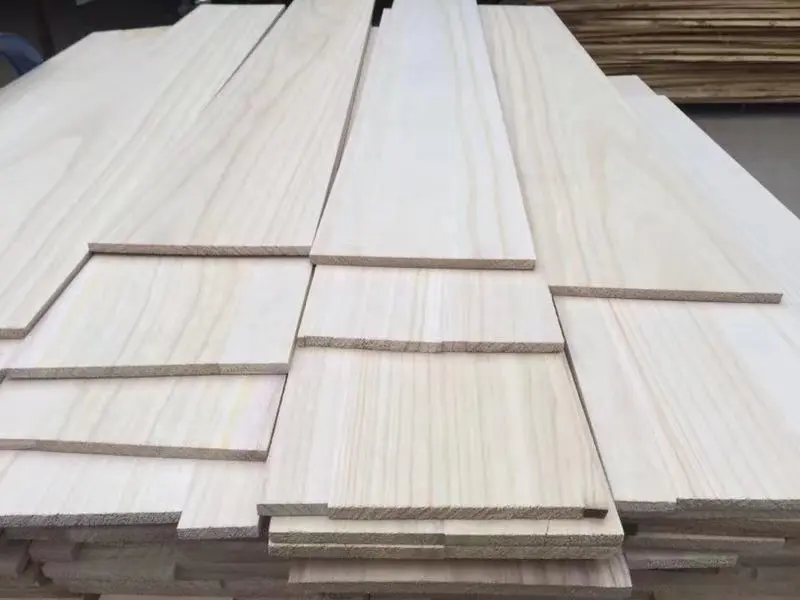 FSC 100% Certified Paulownia Poplar Panel for Surf Skate Board Snowboard Core Material