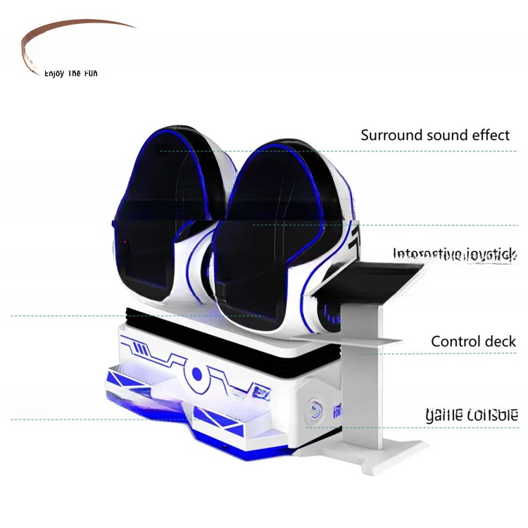 Dreamland vr simulator 9d vr 360 chair virtual reality 9d vr egg chair for sale