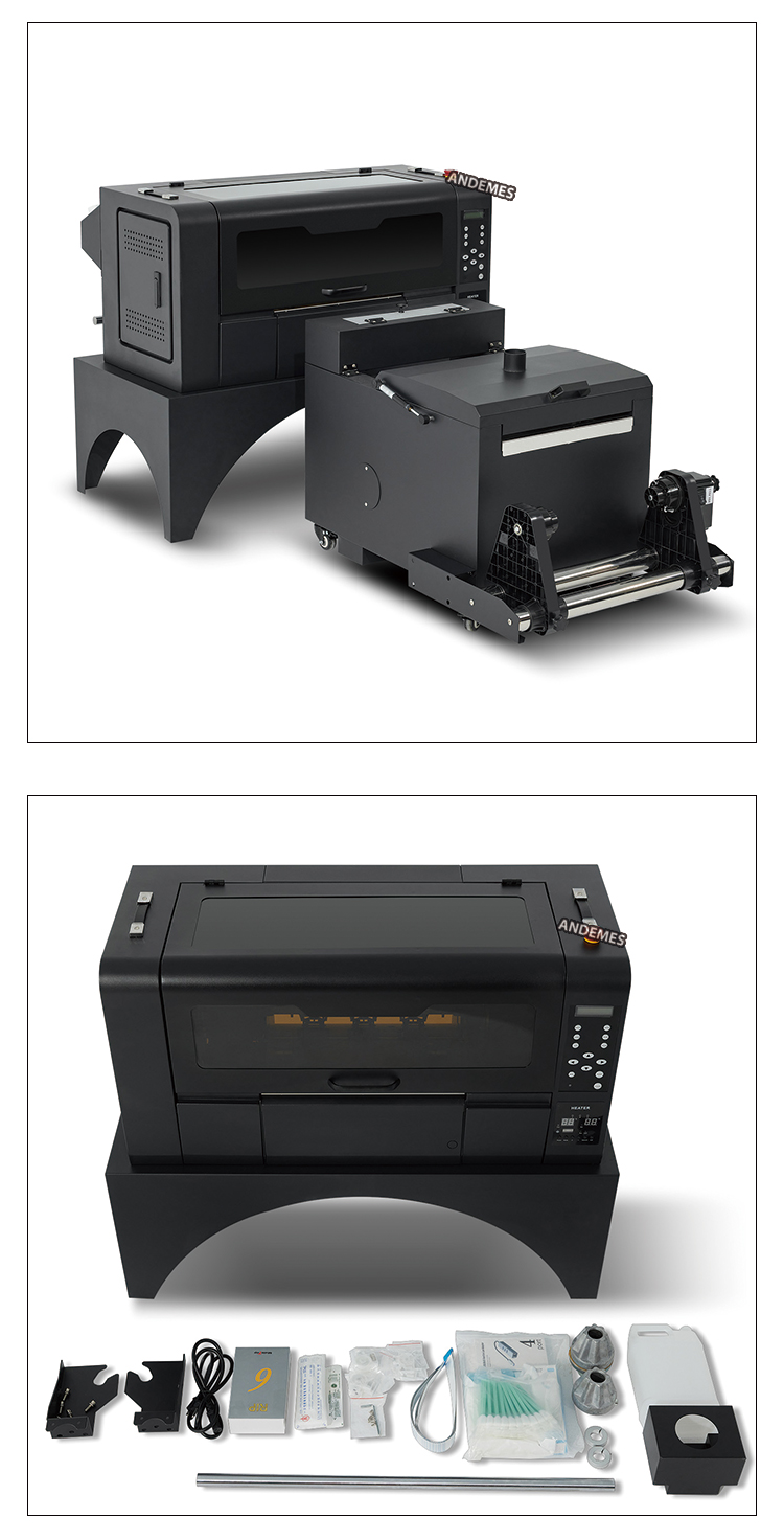 Multicolor 17inch DTF Printer A2 A3 Dtf Printer Xp600 42cm Transfer PET Film Vinyl For Clothing