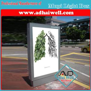 China Bus Stop Shelter Lateral Mupi Light Box wholesale