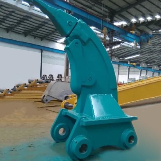 50T Flexible Mini Excavator Rock Ripper Attachment PC300 Alloy Steel