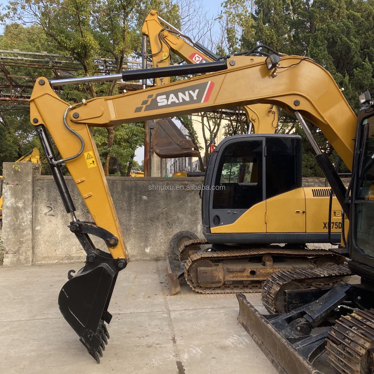 7500kg Used Excavator Sany 75c Second Hand Excavator Sany 75c