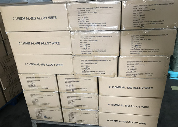 AL - MG Alloy Wire For Shielded CCTV Cable Braiding Outer Conductor