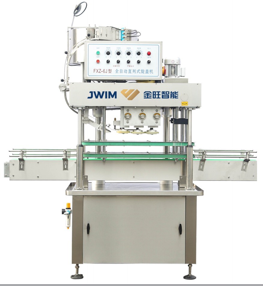 100cpm Capacity Automatic Spindle Capper 6000 Bottles Per Hour