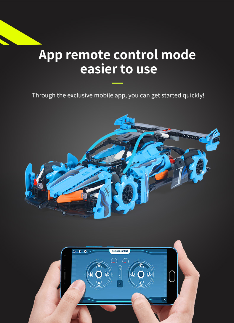 Children Electric Toy Building Blocks Real Toy Car Remote Control for Unisex Toddlers