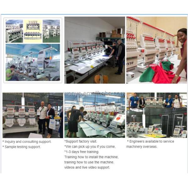 High Precision Computer Barudan Embroidery Machine / 4 Heads Embroidery Machine